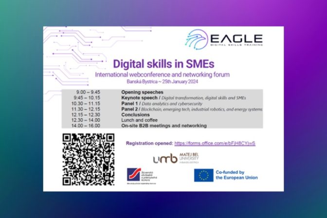EAGLE Conference in Slovakia: Digital skills in SMEs